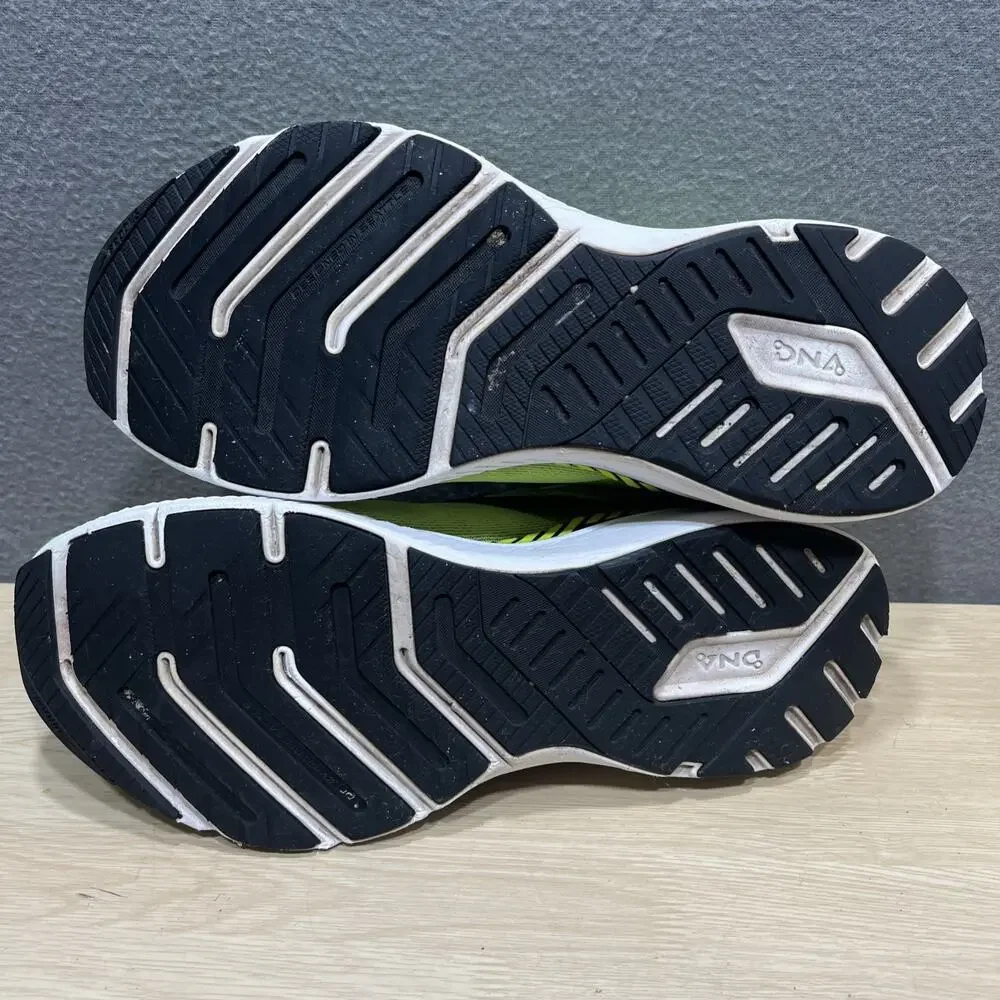 Brooks‎ Launch 8 Running Shoes Lightweight Cushion Athletic Neon Yellow Size 10